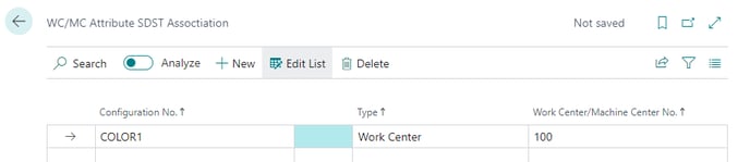 VAPS - SDST - wc/mc attribute association