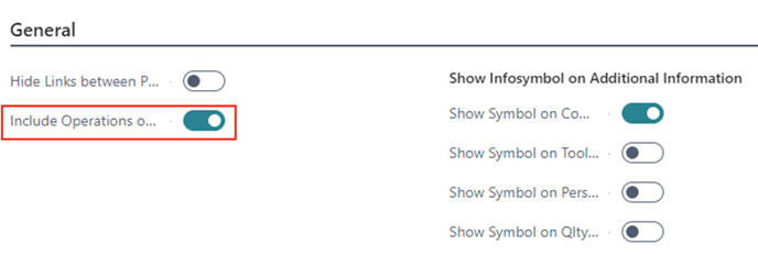 VAPS - setup include standby in load curve