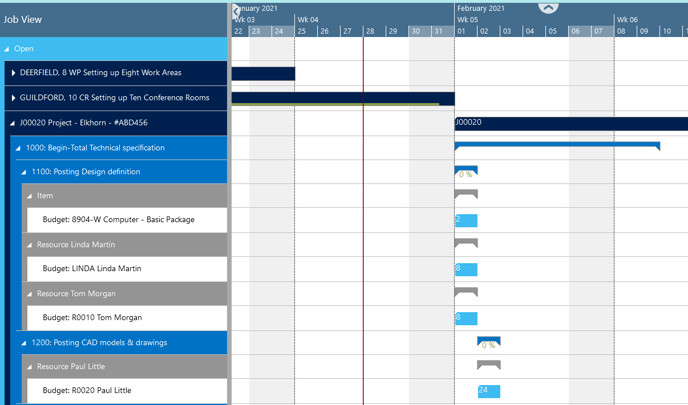 Show item lines in the VJS