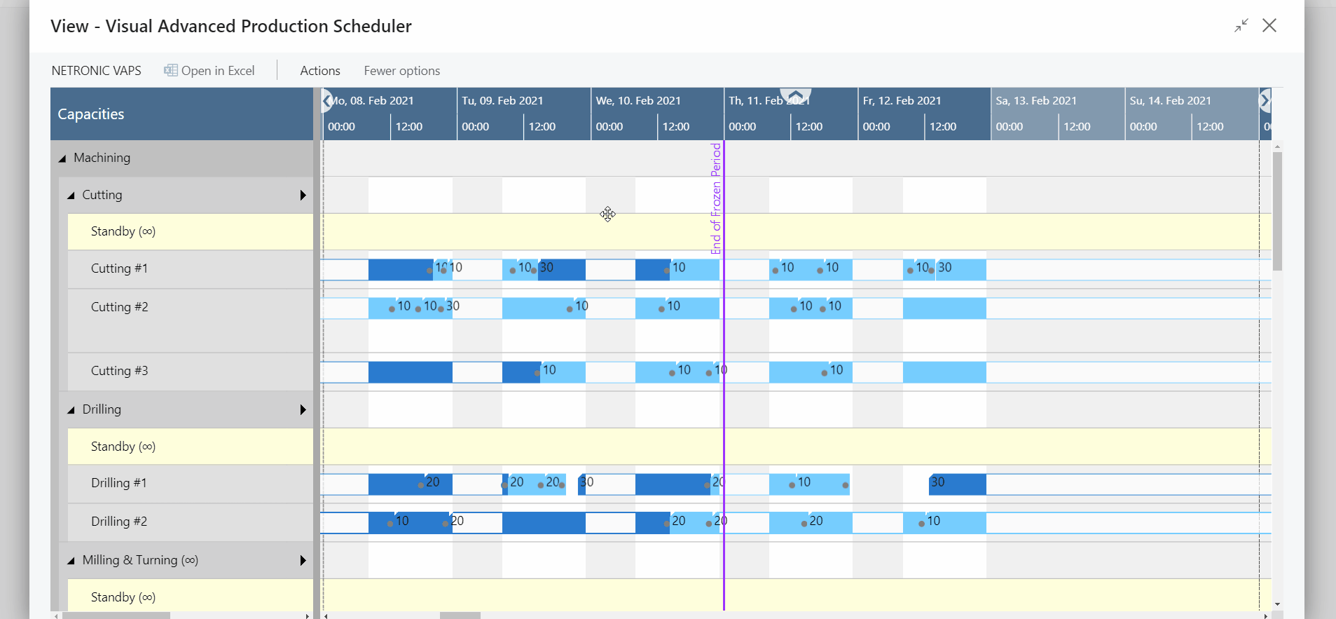 vaps-show-hide non-working-times